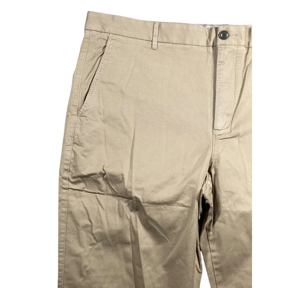 Everlane Chinos Mens 40x30 Khaki New Straight Fit Performance Cotton Pants